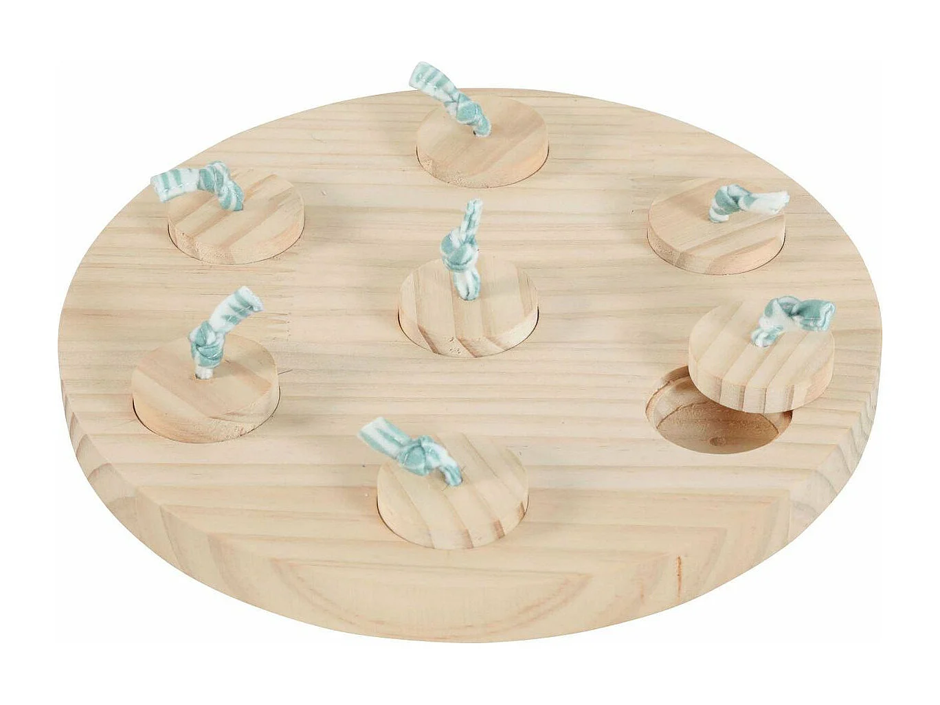 Plateau à friandises en bois pour lapin Neolife