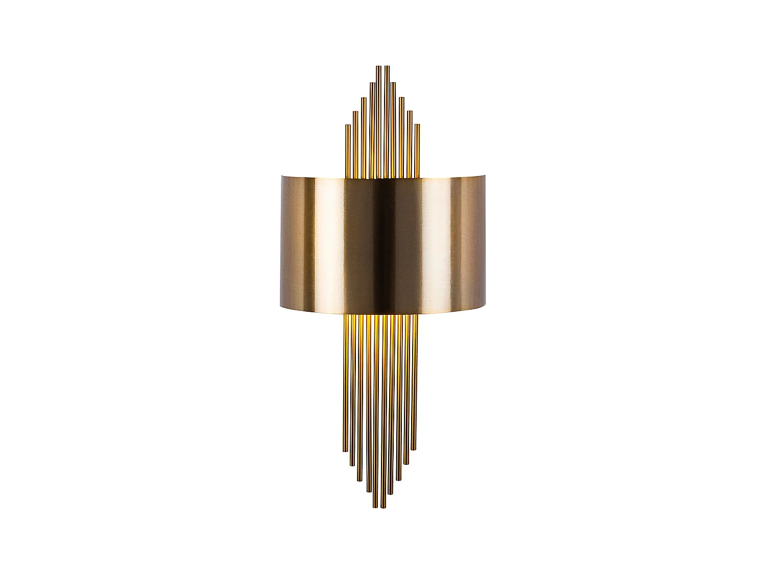 Applique art déco en métal  doré - L. 22 x H. 75 cm - SANGARIUS