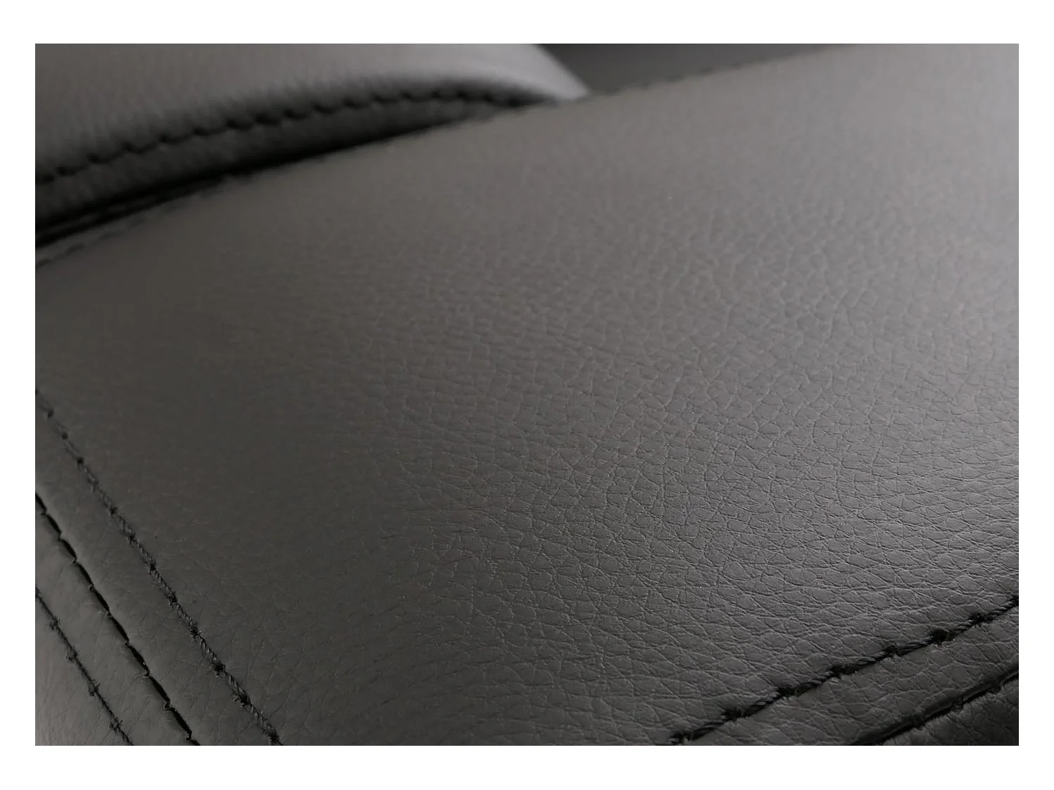 Fauteuil lounge Lille,  simili-cuir noir