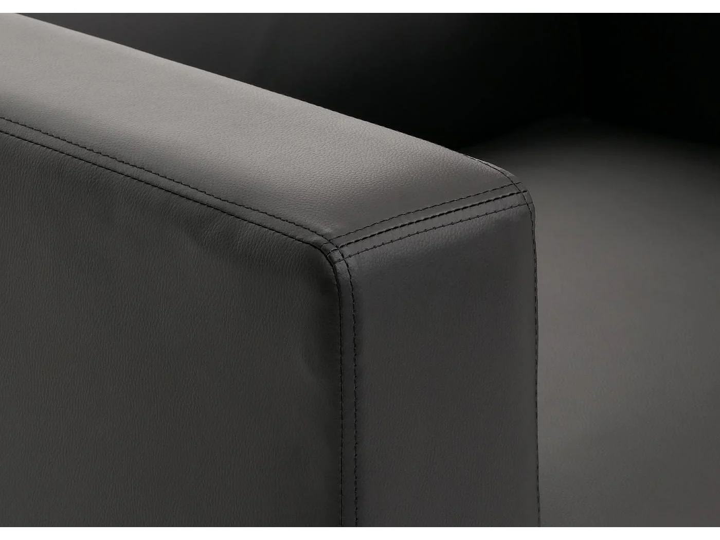 Sessel Loungesessel Lille, Schwarz