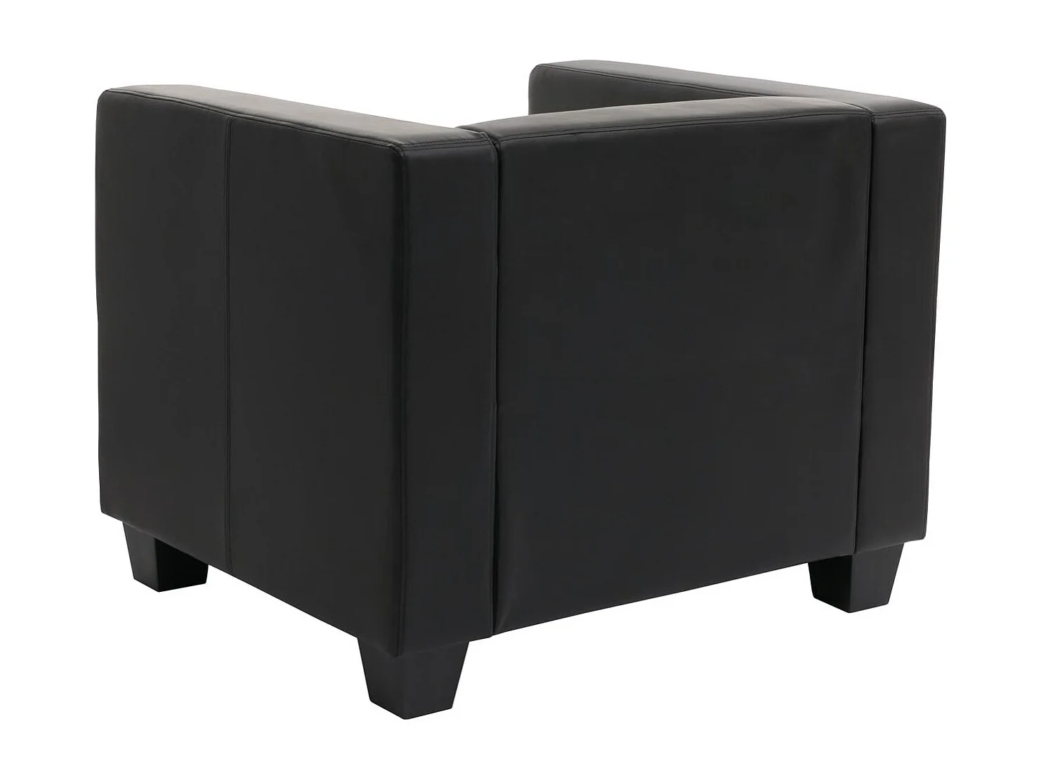 Sessel Loungesessel Lille, Schwarz