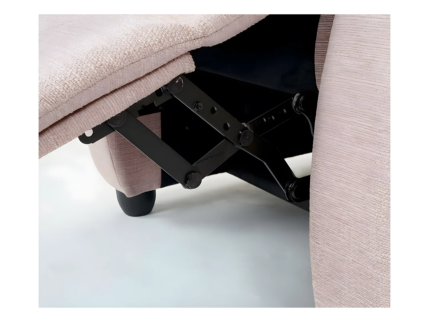 Fauteuil TV Glasgow,  crème-gris