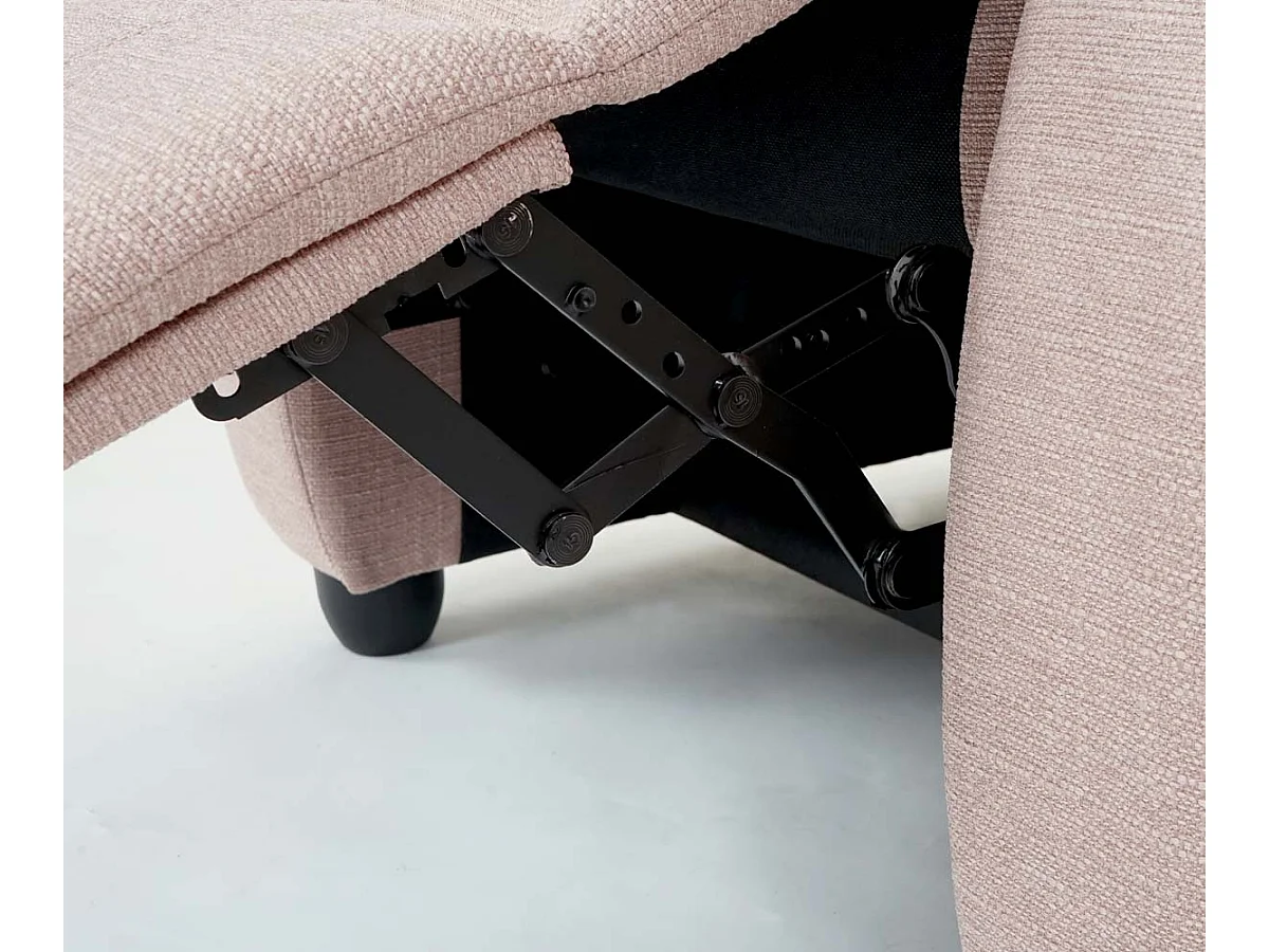 Fotel telewizyjny Glasgow,  kremowo-szary