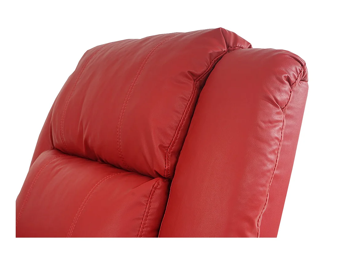 Sillón reclinable Glasgow,  rojo