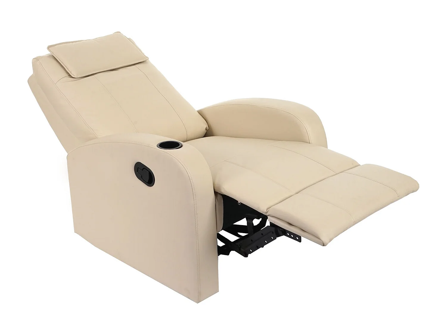 Relaxfauteuil Brussel,  crème