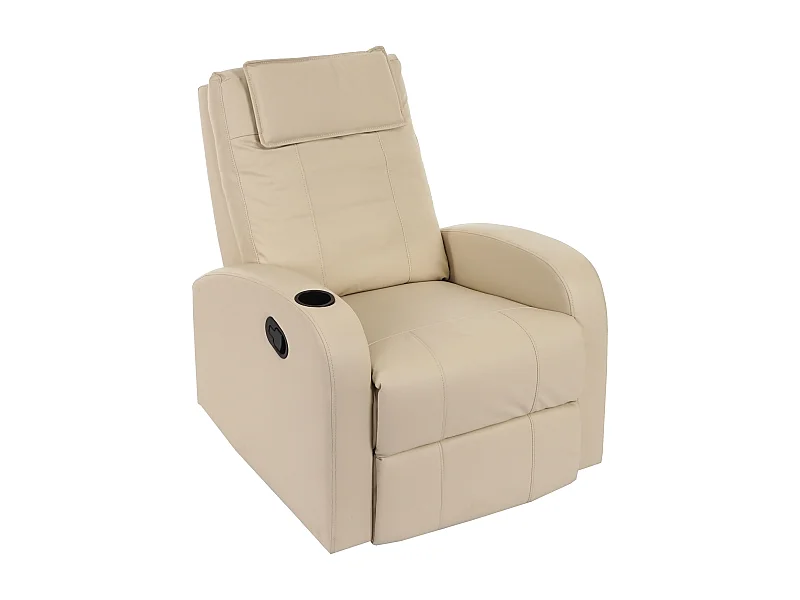 Relaxfauteuil Brussel,  crème