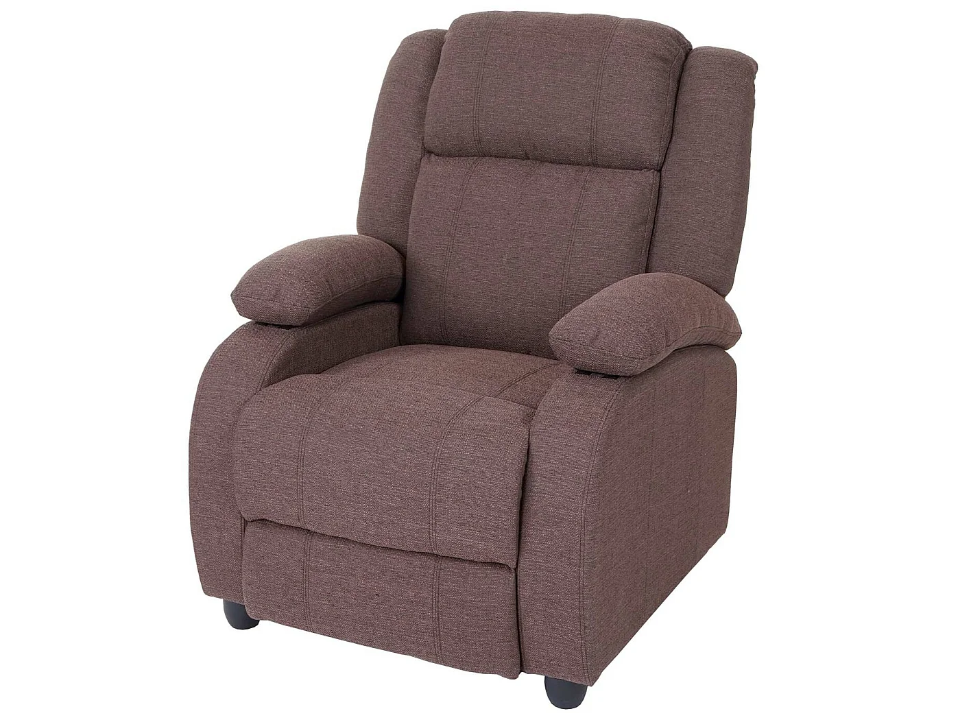 Fauteuil TV Glasgow,  couleur d'acajou