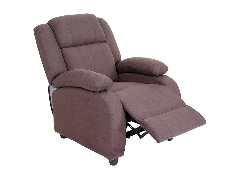Fauteuil TV Glasgow,  couleur d'acajou