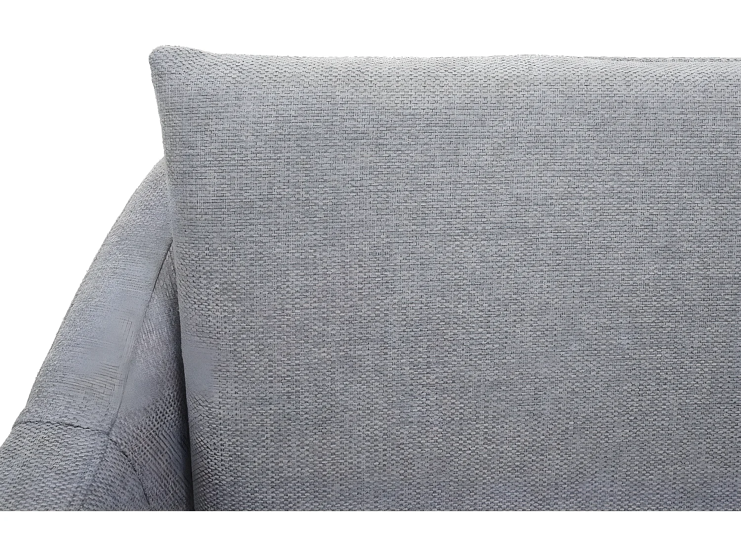 Fotel wypoczynkowy MCW-H93a,  tkanina/tekstylia jasnoszary