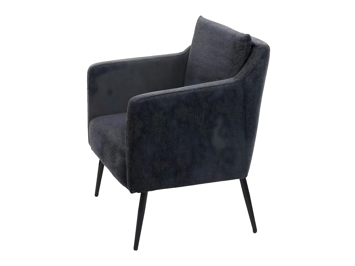 Fauteuil de relaxation MCW-H93a,  Tissu/Textile gris foncé