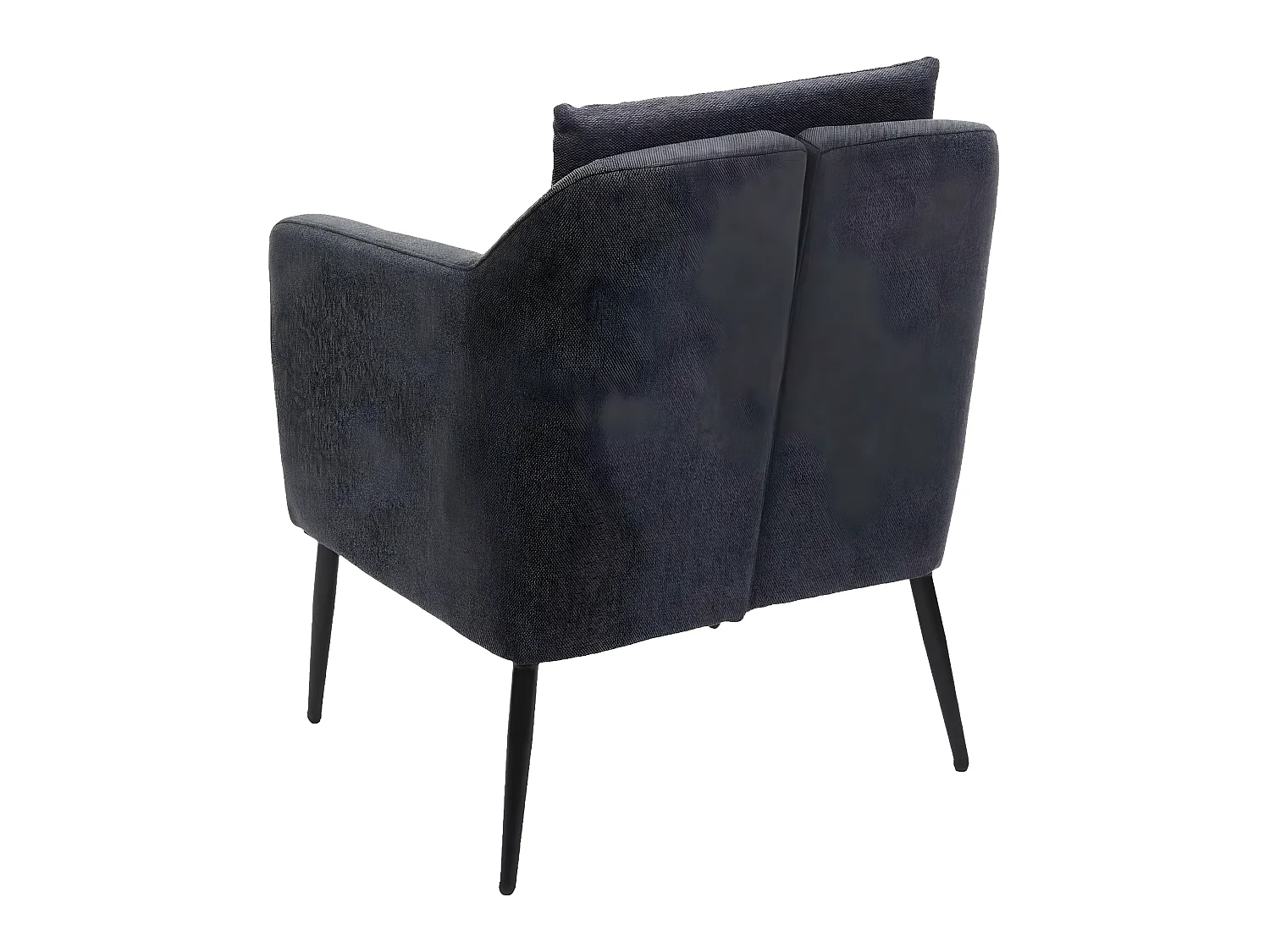 Fauteuil de relaxation MCW-H93a,  Tissu/Textile gris foncé