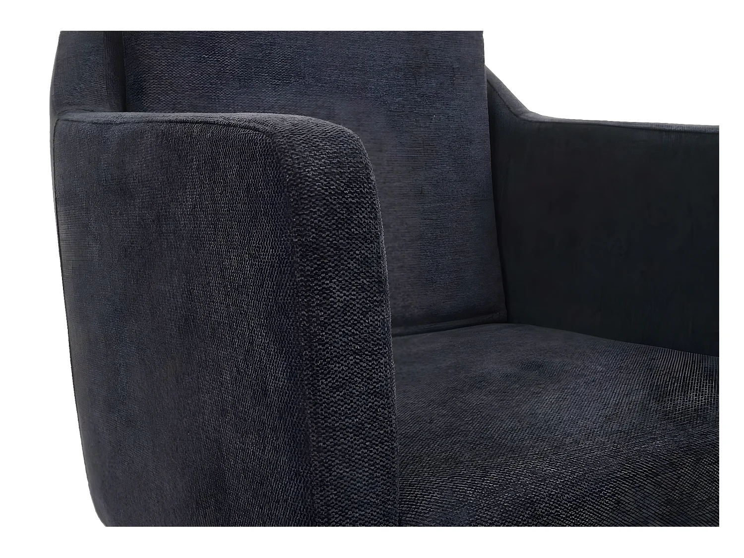 Fauteuil de relaxation MCW-H93a,  Tissu/Textile gris foncé