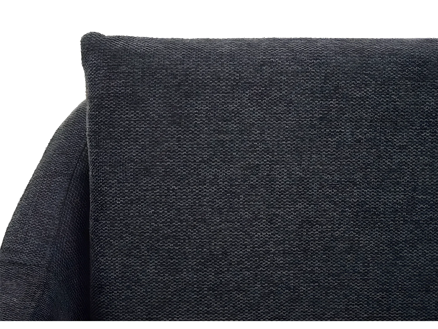 Fotel wypoczynkowy MCW-H93a,  tkanina/tekstylia ciemnoszary