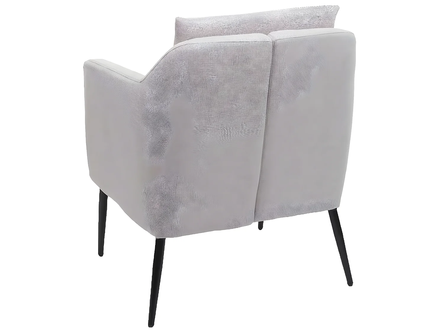 Sillón reclinable MCW-H93a,  tela/textil crema-beige