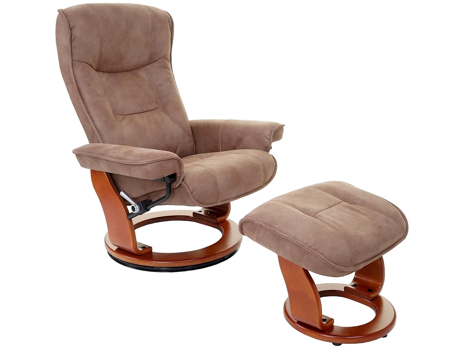 Fotel relaksacyjny Halifax,  kolor antyczny brązowy, miodowy