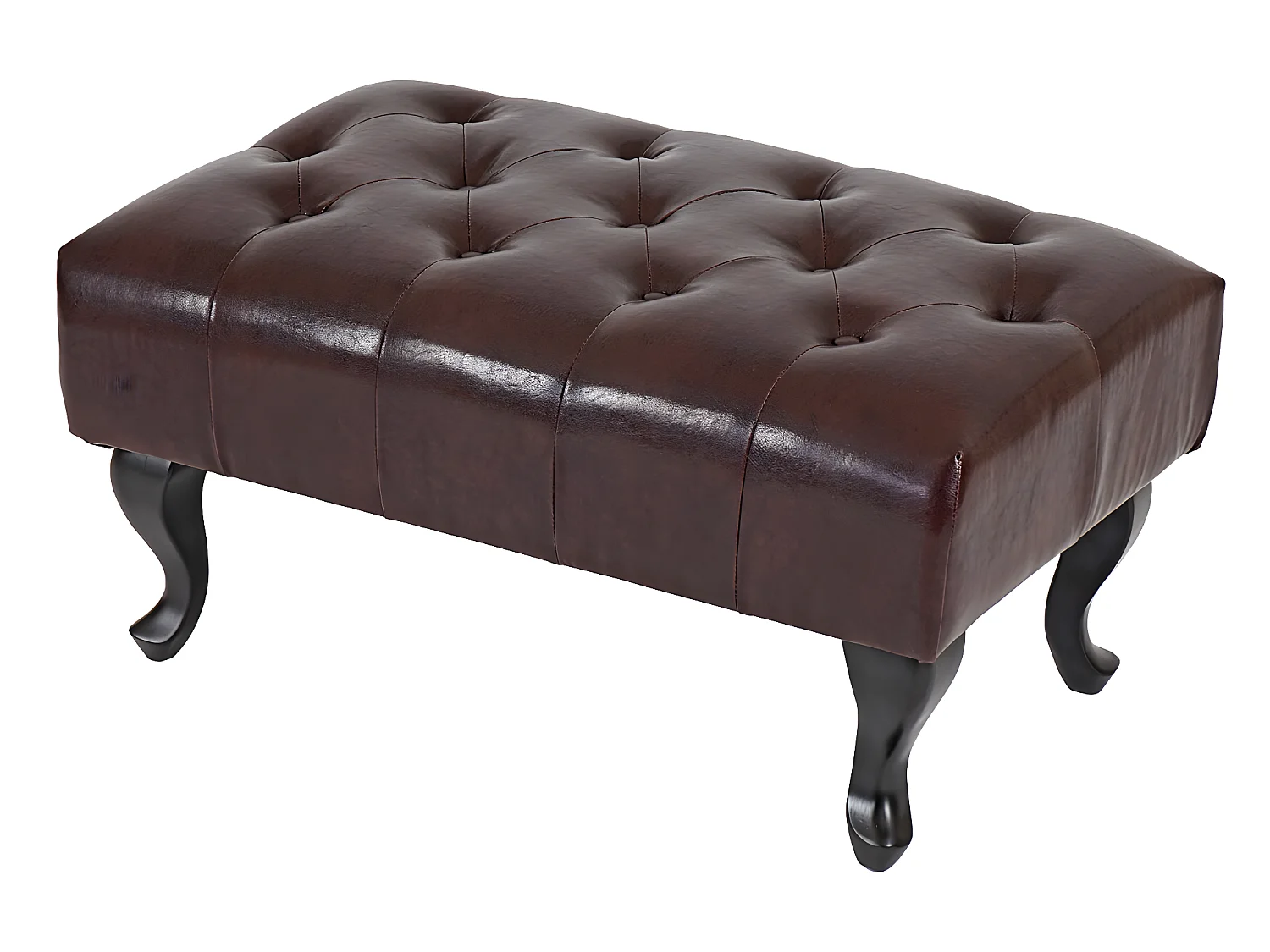 Fauteuil de relaxation Oxford,  brun antique avec repose-pied