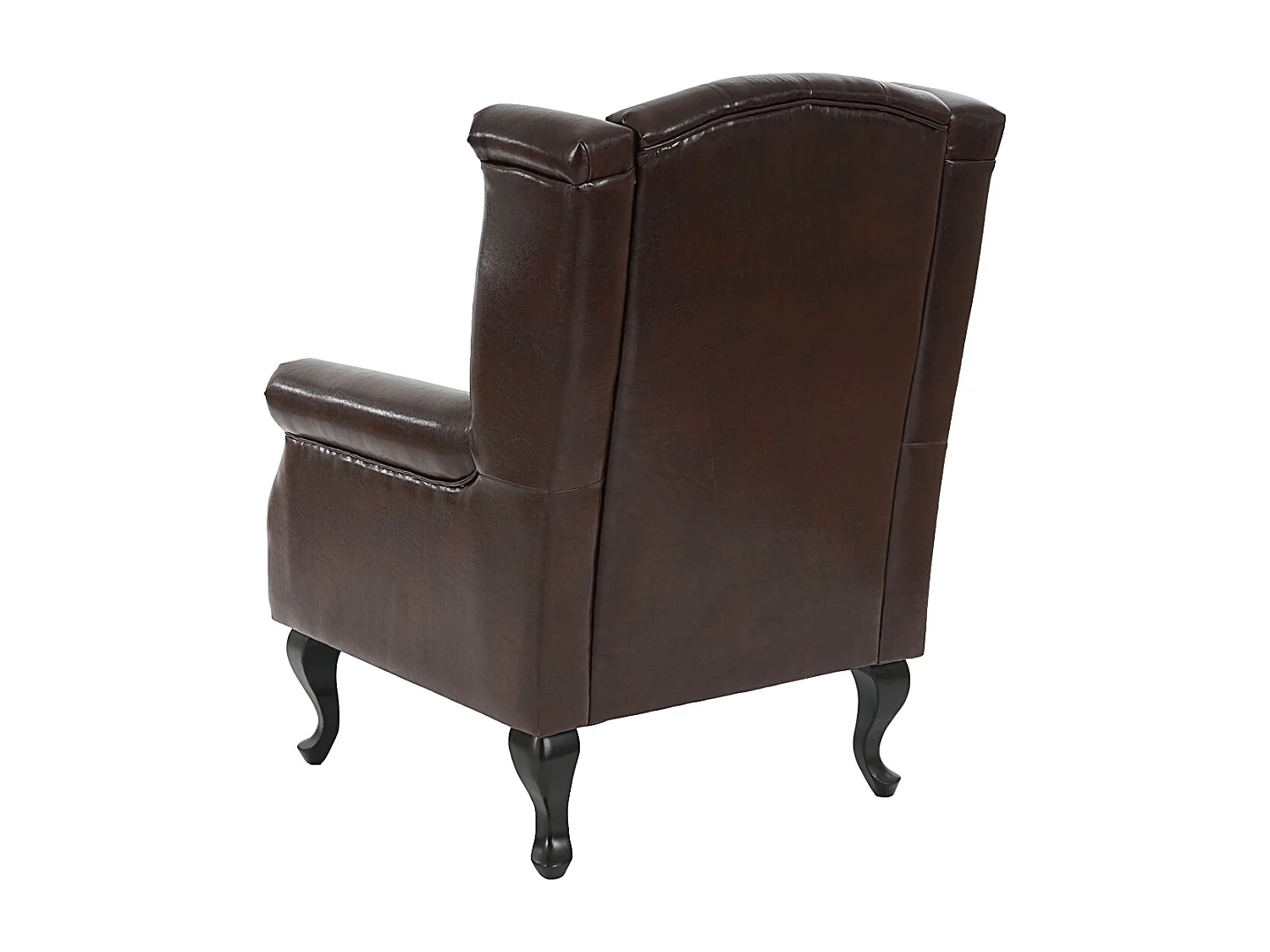 Fauteuil de relaxation Oxford,  brun antique avec repose-pied
