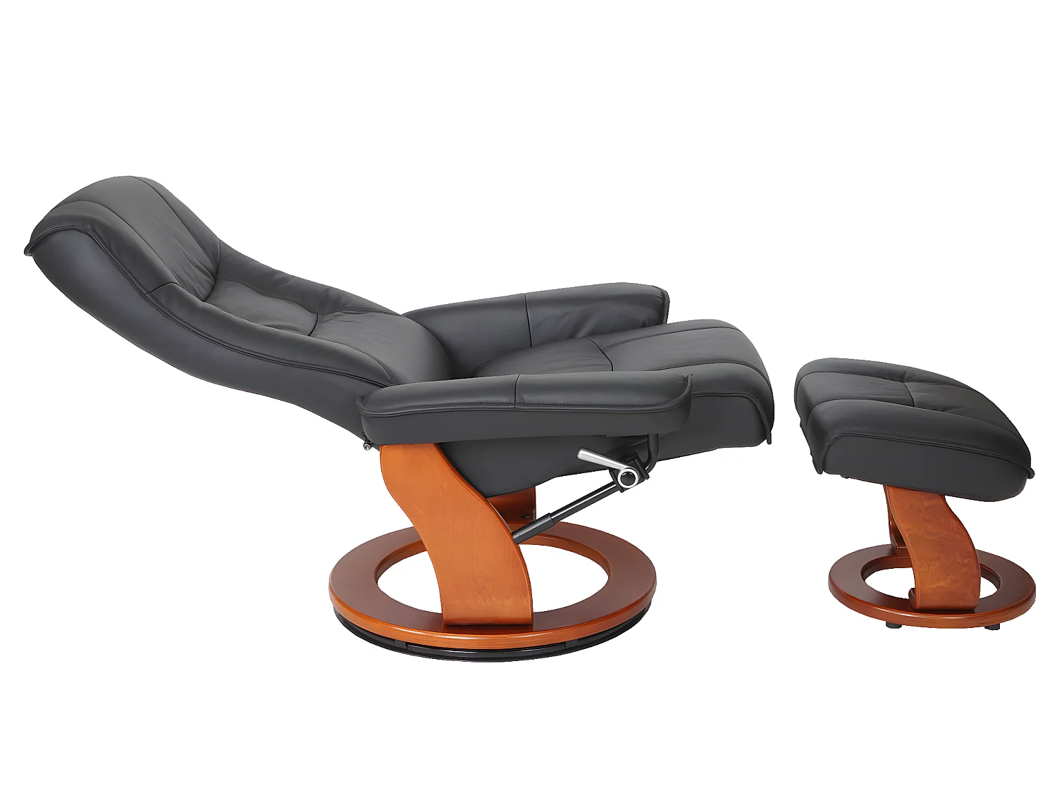 Leżanka Halifax,  czarny, kolor miodowy