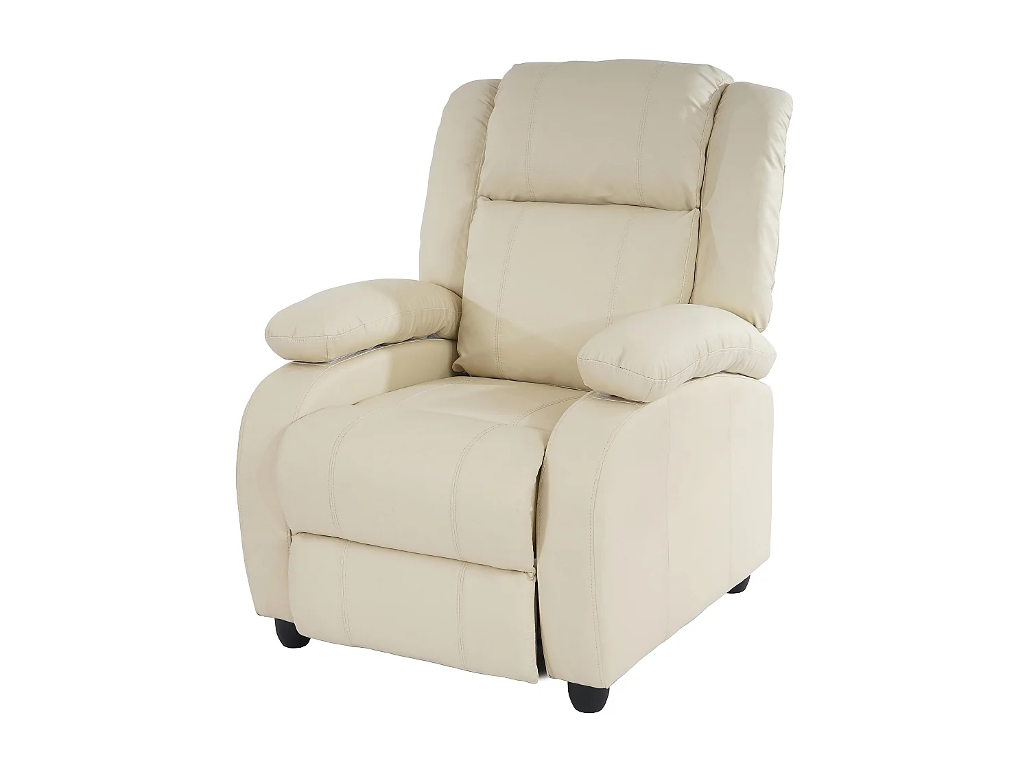 Fauteuil de relaxation Glasgow,  crème