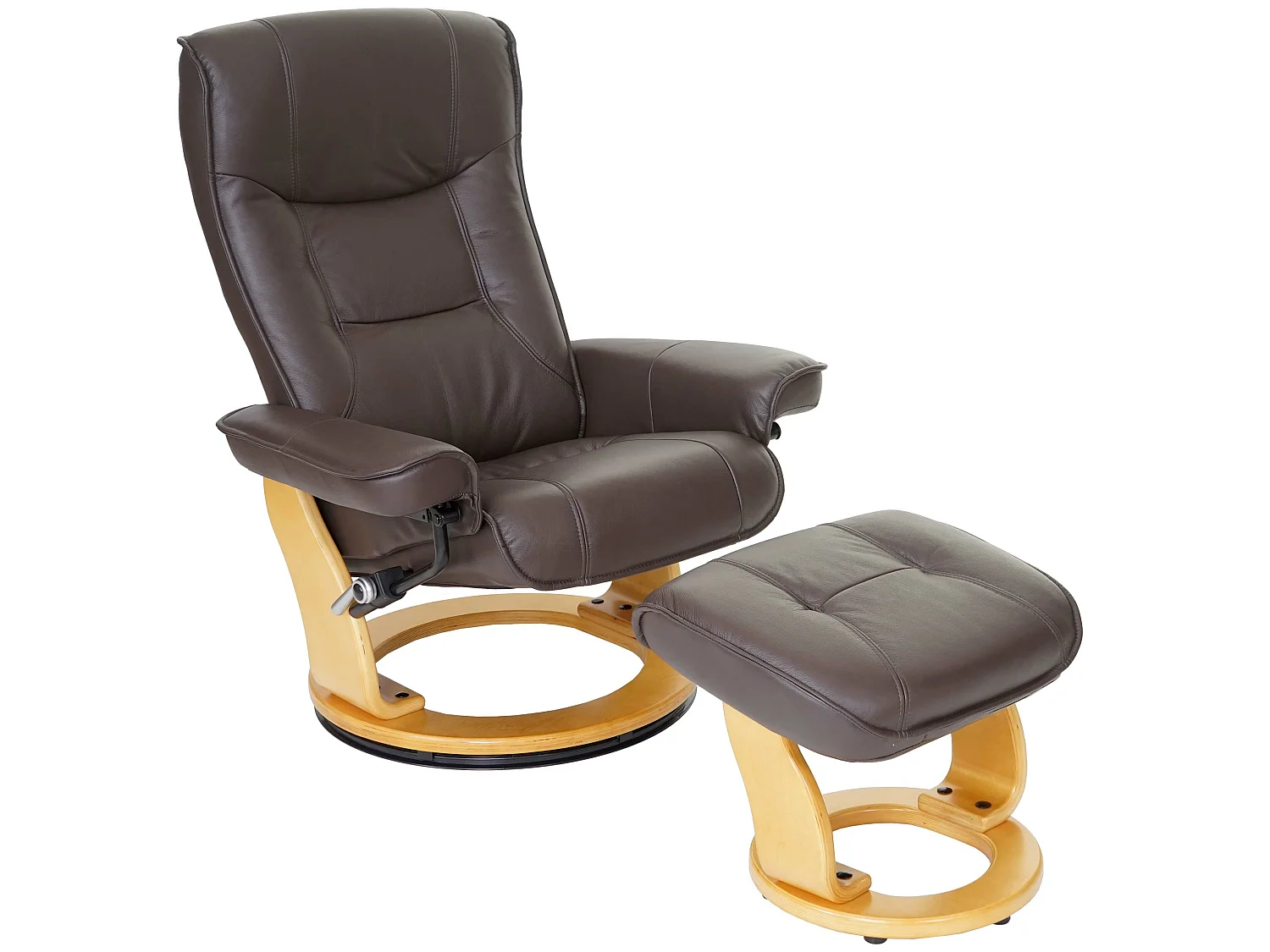 Fauteuil de relaxation Halifax,  marron, nature