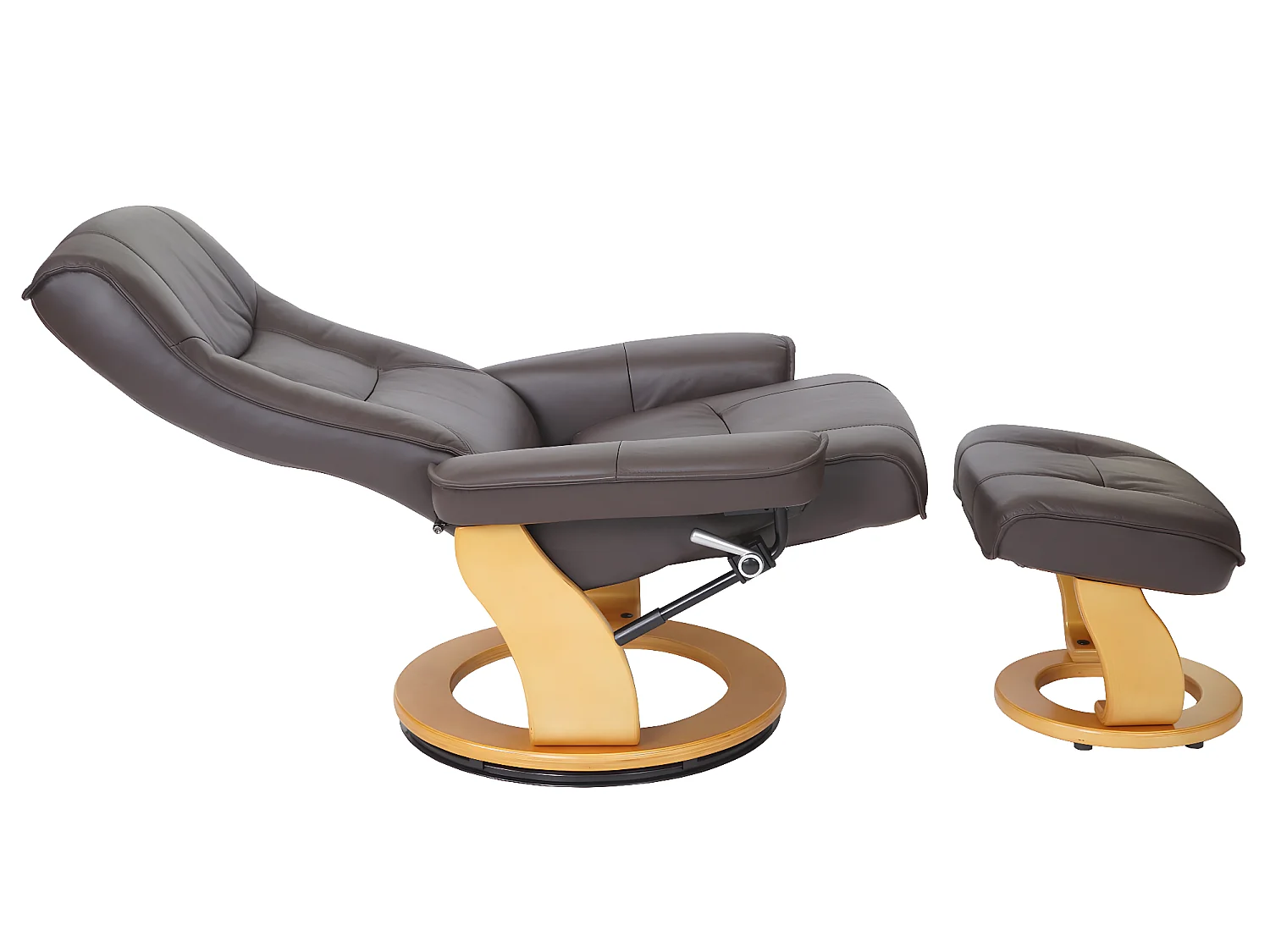 Fauteuil de relaxation Halifax,  marron, nature