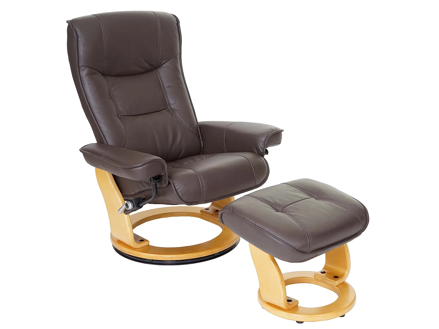 Fauteuil de relaxation Halifax,  marron, nature