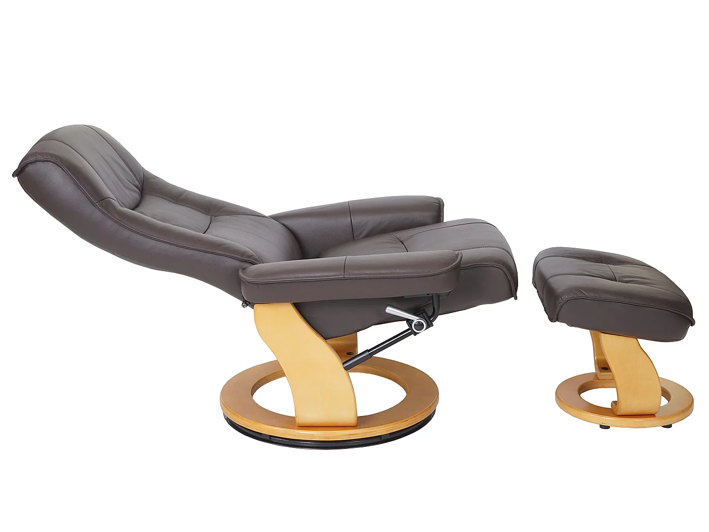 Fauteuil de relaxation Halifax,  marron, nature