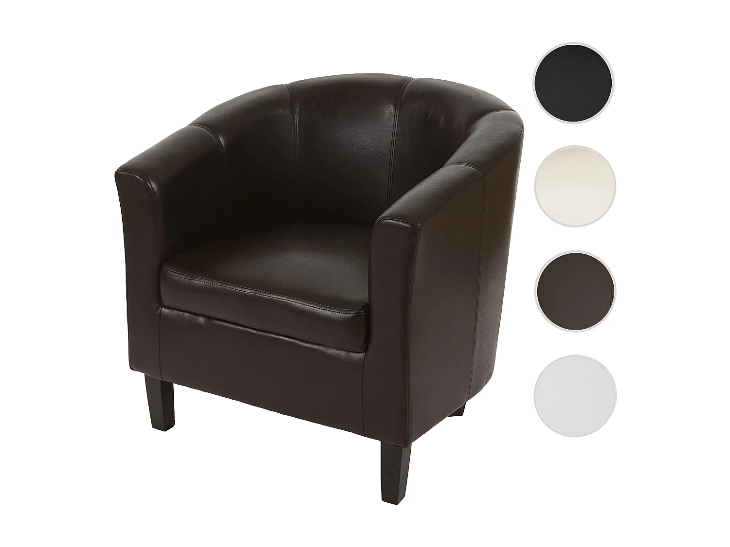 Loungestoel Stafford H379,  bruin