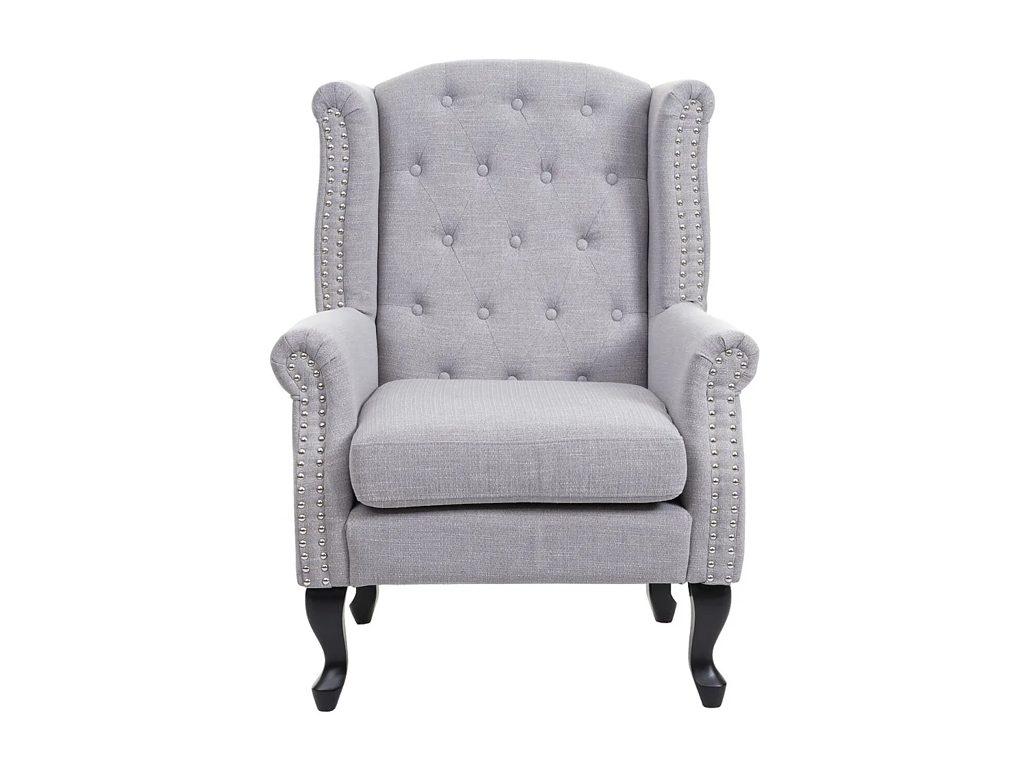Relaxfauteuil Oxford,  grijs zonder voetenbank