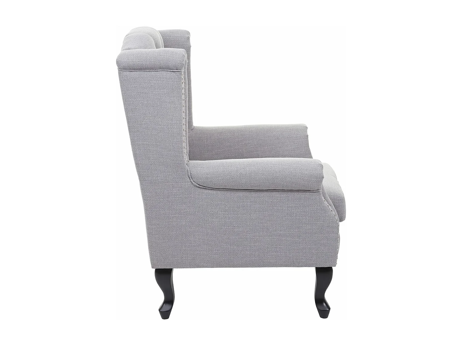 Relaxfauteuil Oxford,  grijs zonder voetenbank