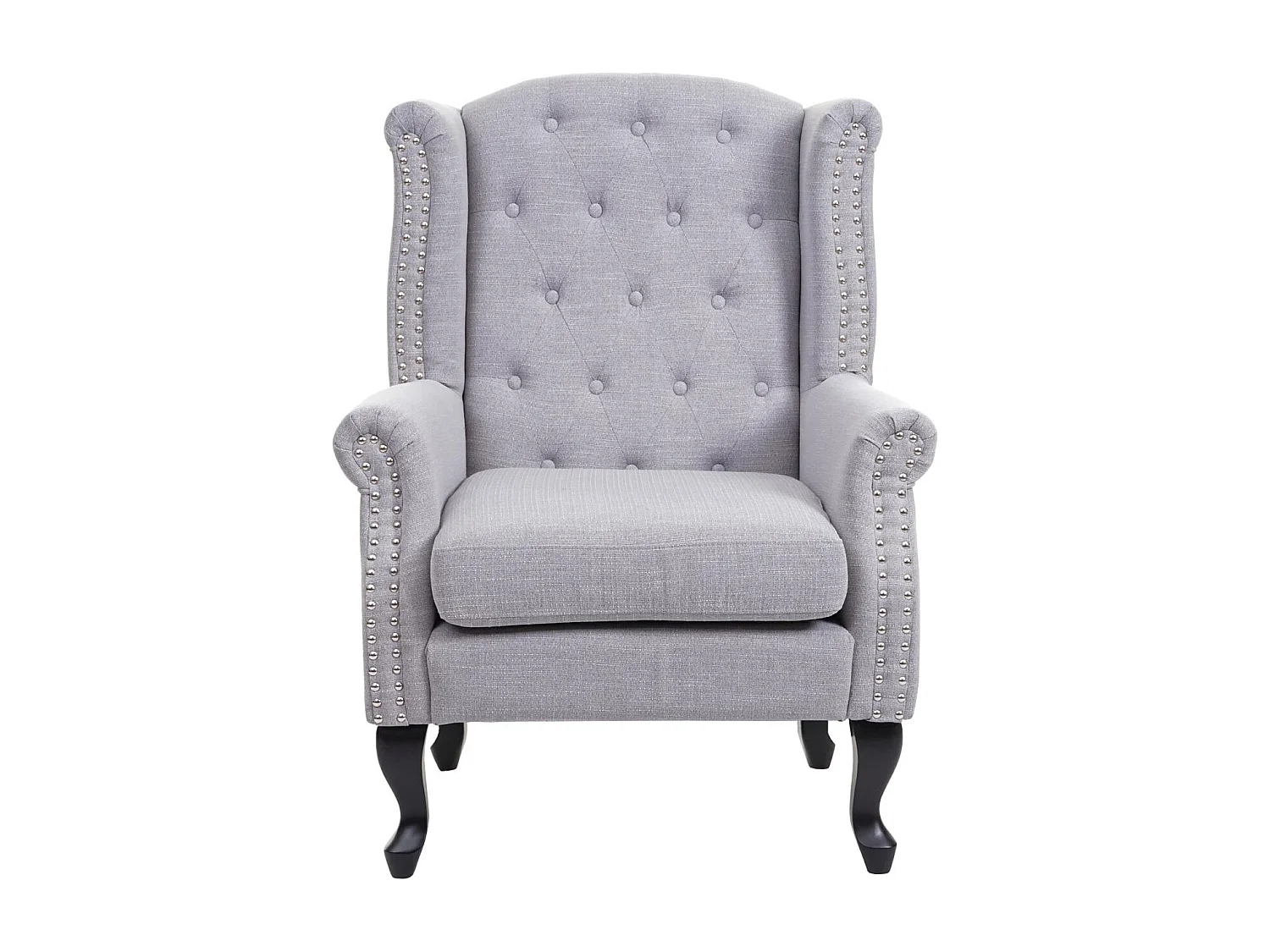 Relaxfauteuil Oxford,  grijs zonder voetenbank