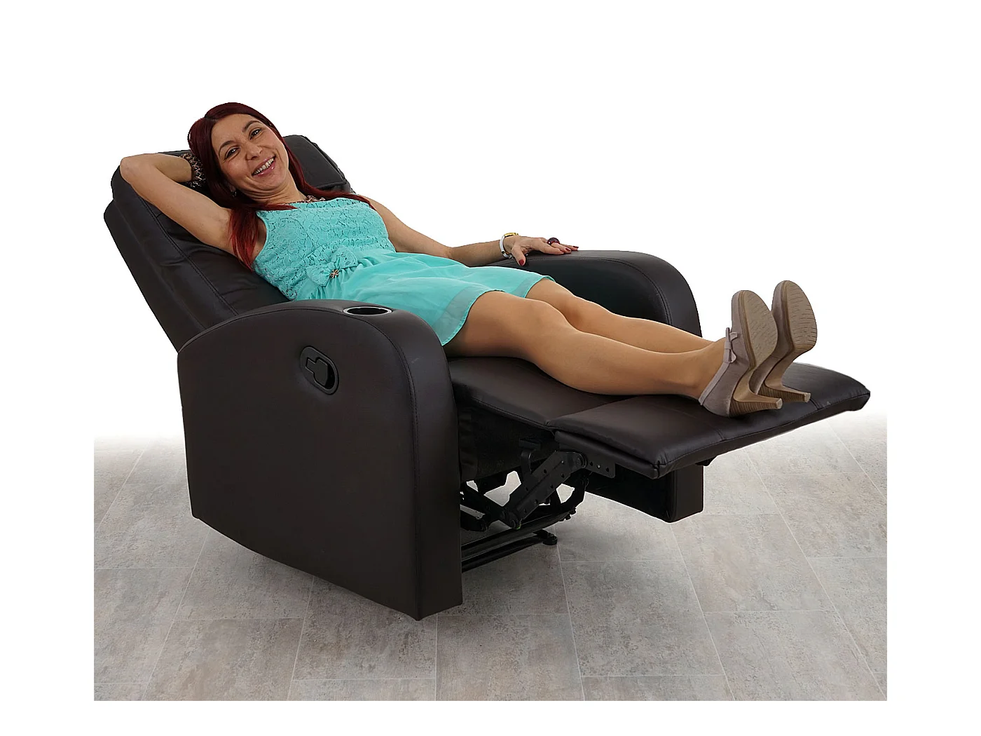 Relaxfauteuil Brussel,  koffie