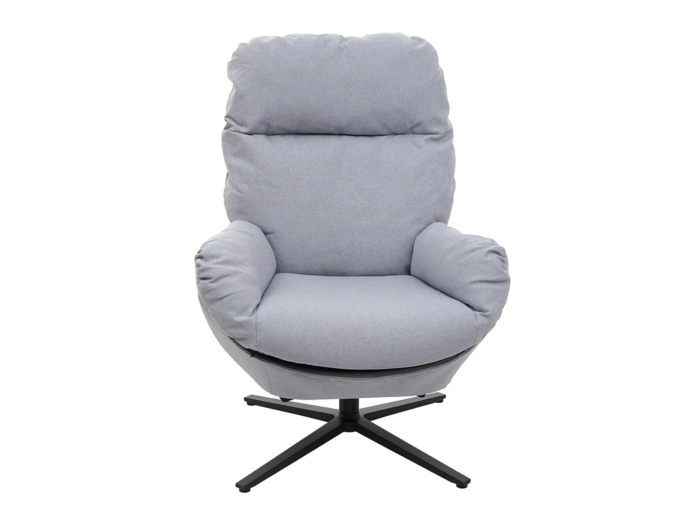 Leżanka + taboret obrotowy MCW-L12,  jasnoszary