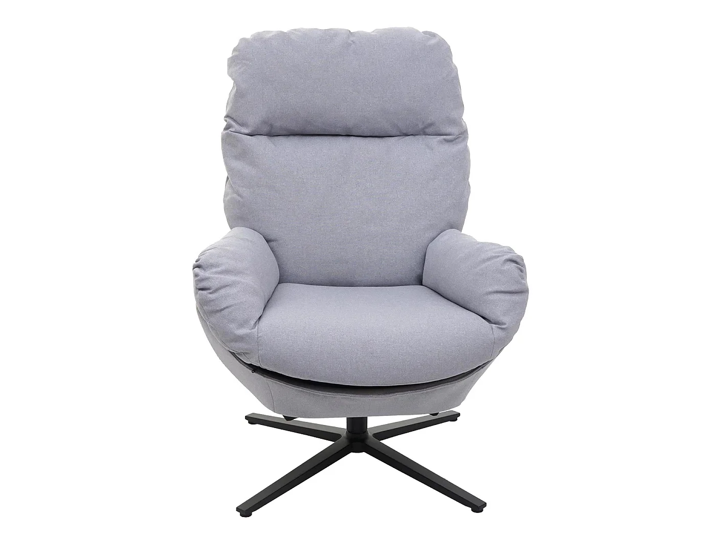 Leżanka + taboret obrotowy MCW-L12,  jasnoszary