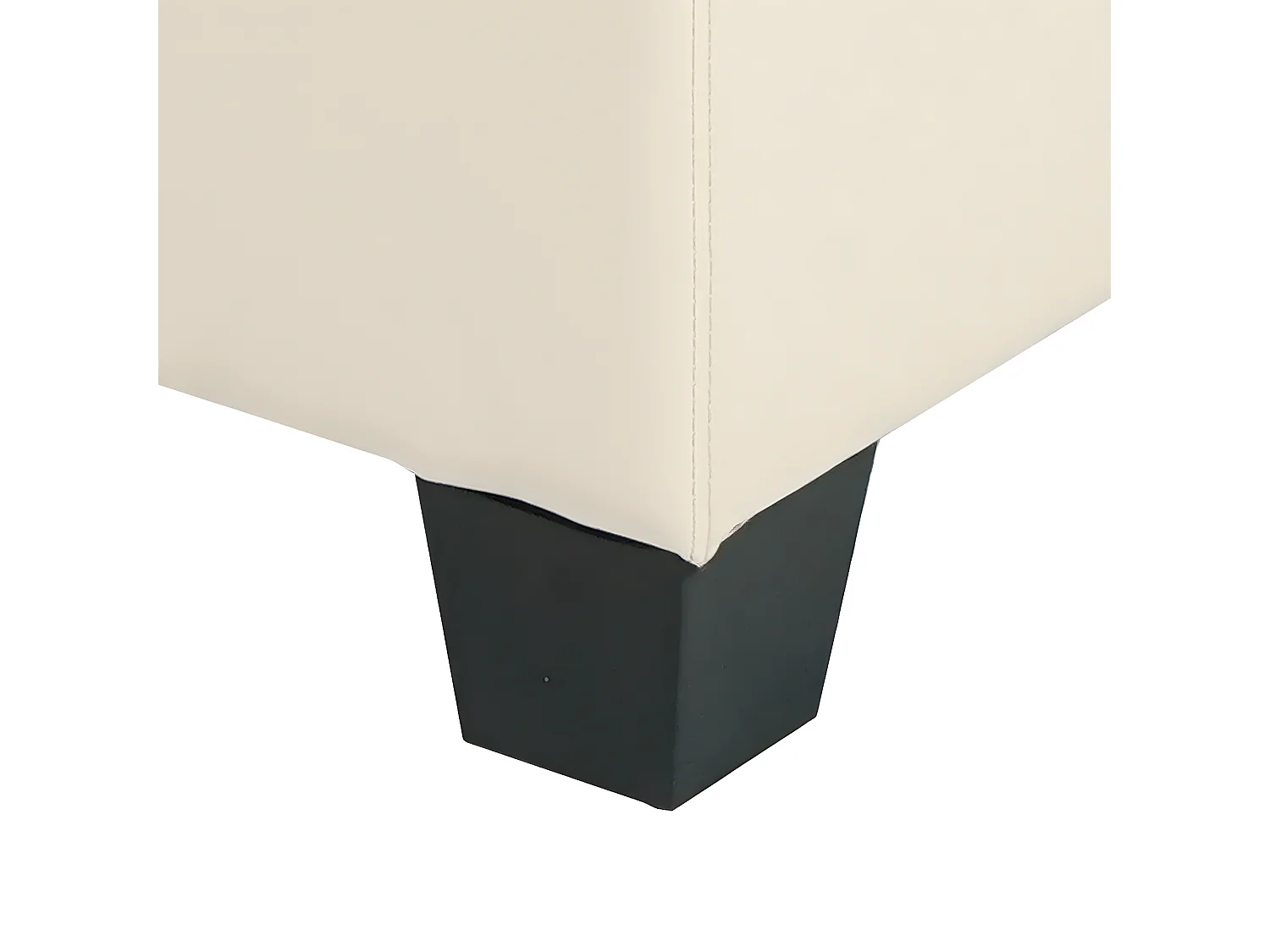 Salotto modulare componibile lounge moderno Lione N71 ecopelle poltrona avorio