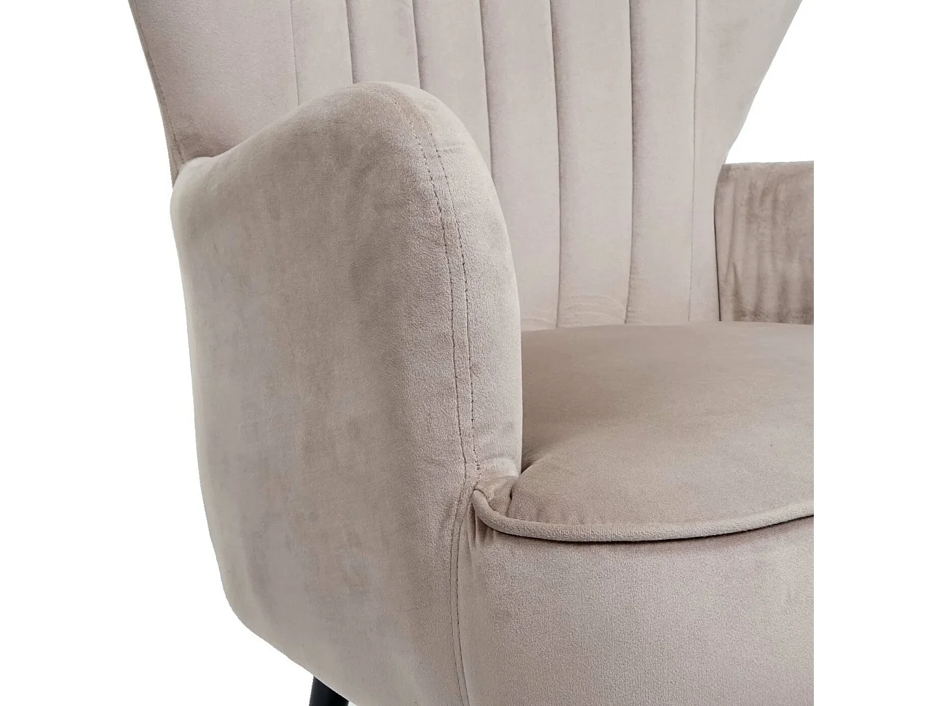 Loungefauteuil MCW-K37,  taupe