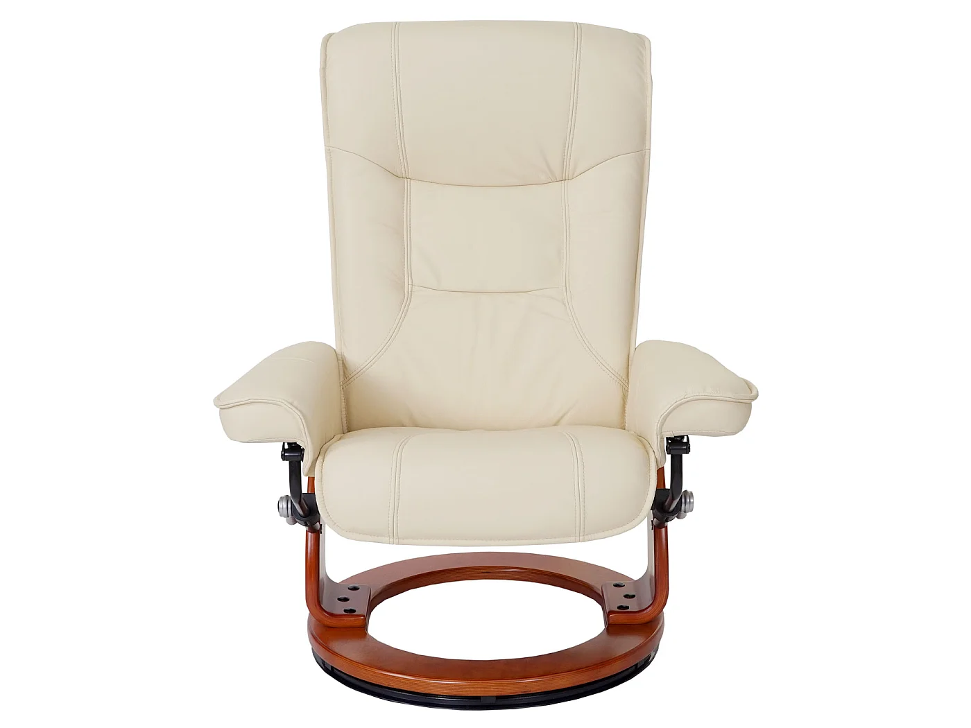 Fauteuil de relaxation Halifax,  crème, doré