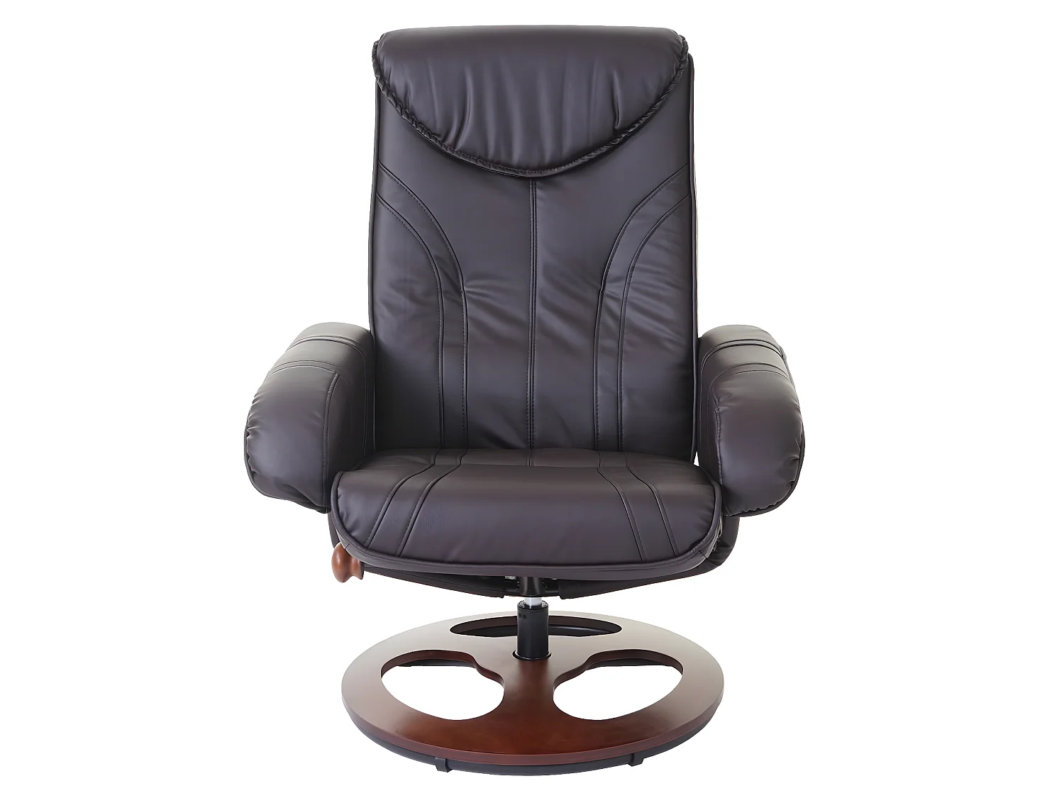 MCW-C46 sillón reclinable con taburete,  marrón