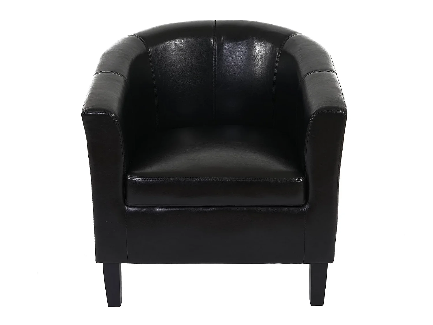 Fauteuil de salon Stafford H379,  noir