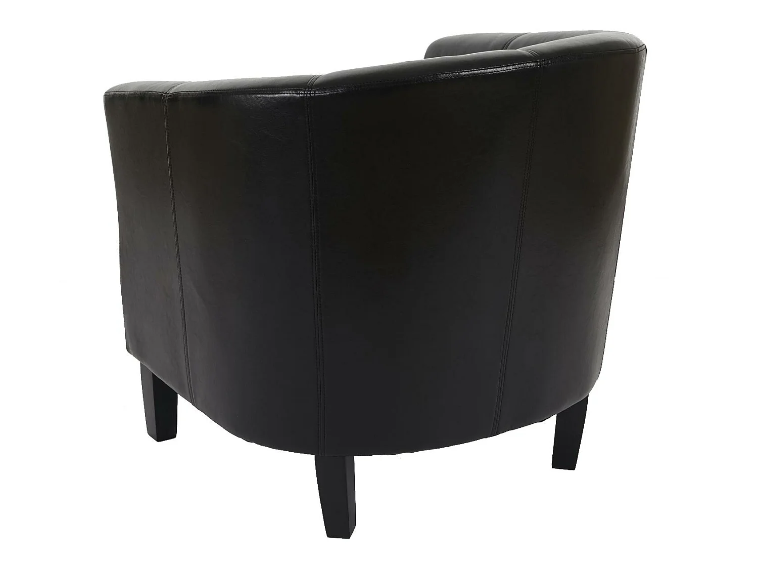 Fauteuil de salon Stafford H379,  noir