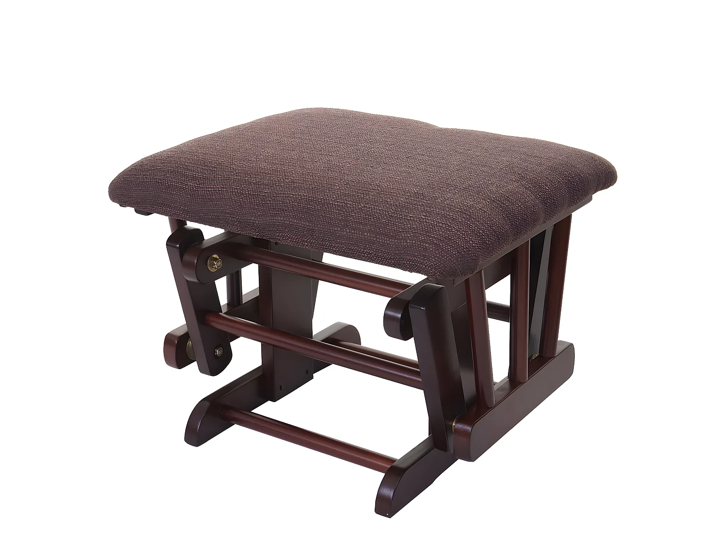 Fauteuil relax MCW-C76 Fauteuil oscillant,  mahagony