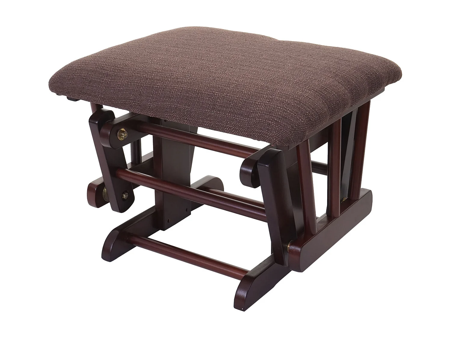 Fauteuil relax MCW-C76 Fauteuil oscillant,  mahagony