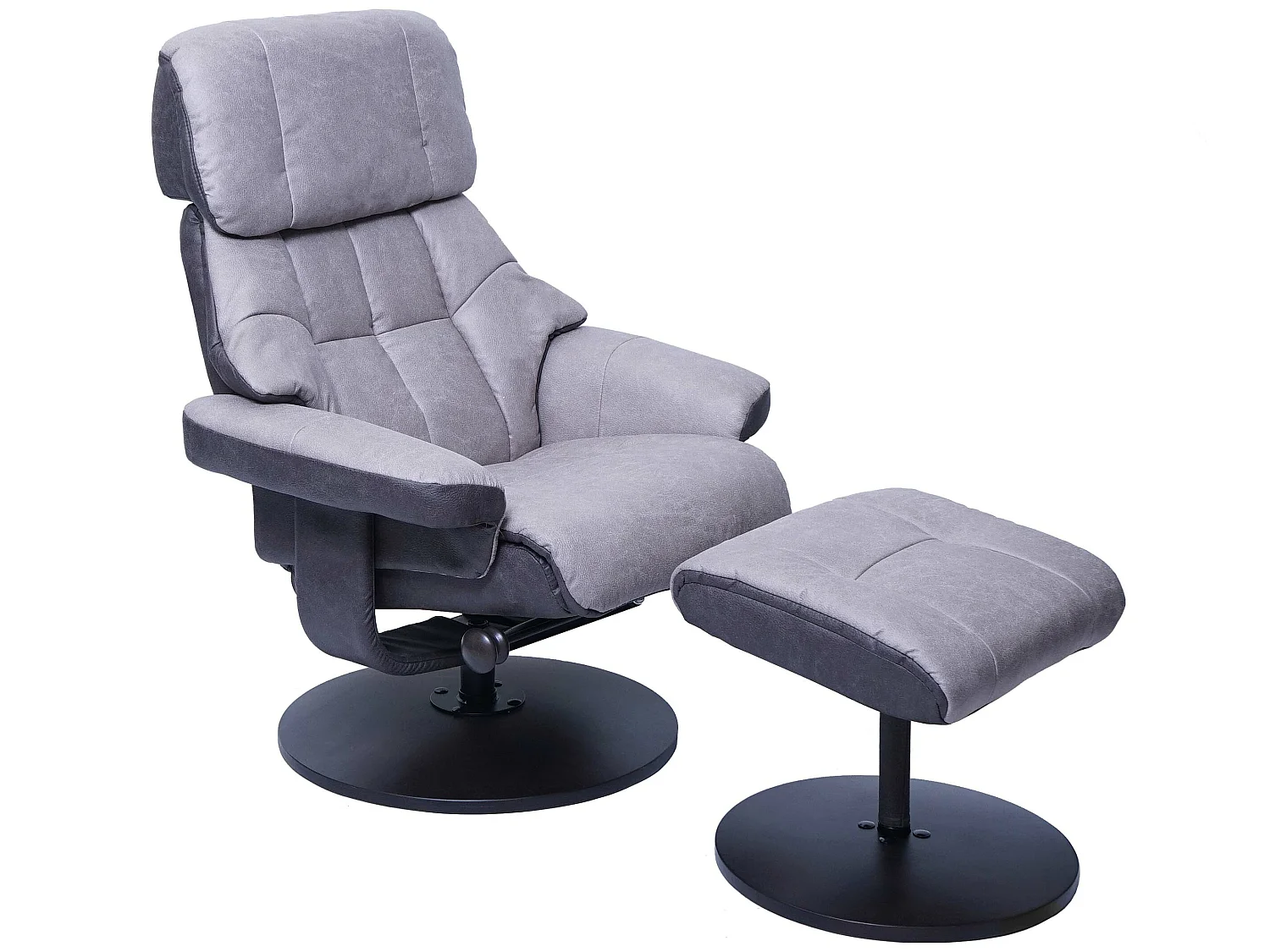 Fauteuil de relaxation MCW-F21,  gris clair