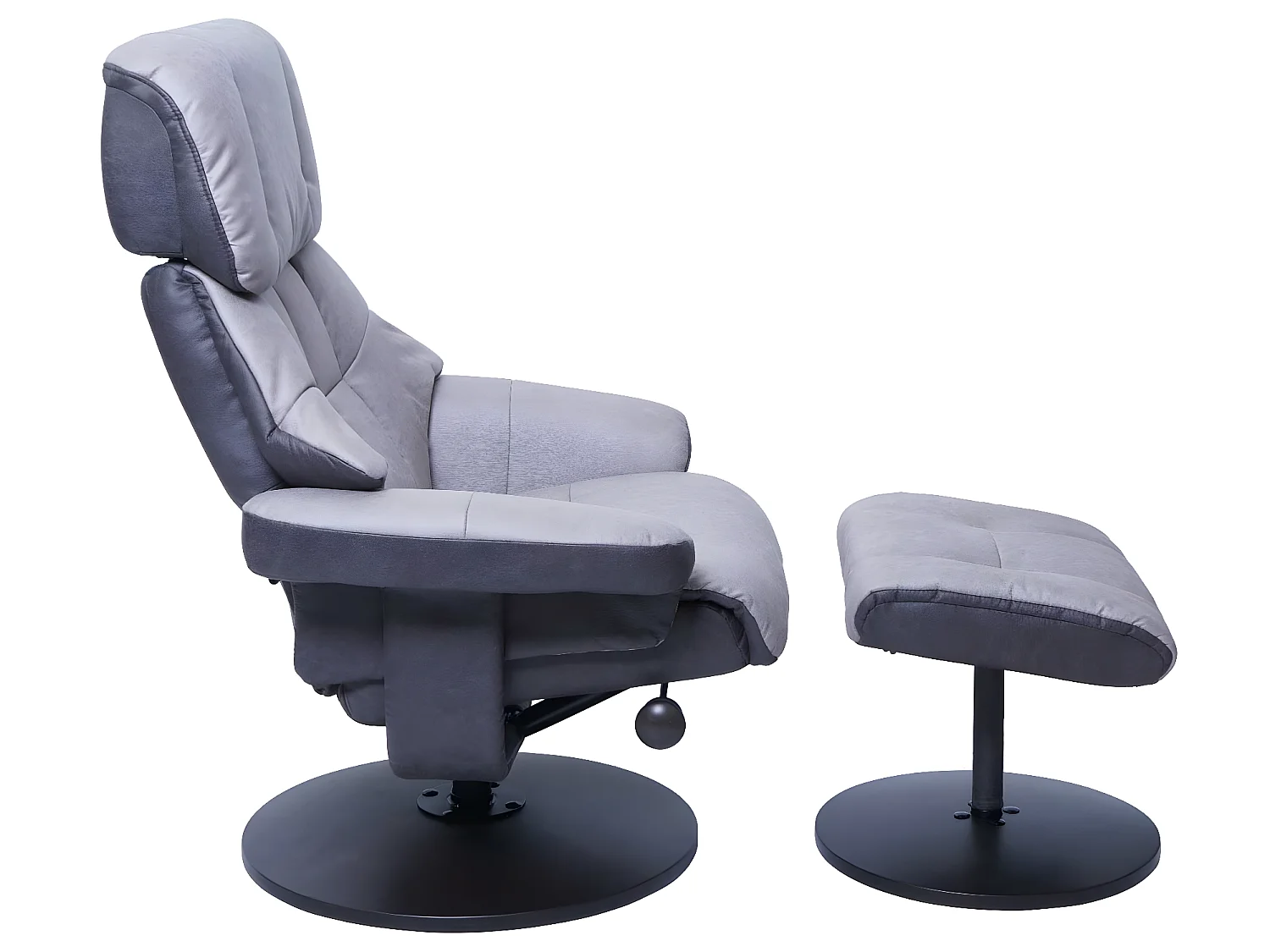 Fauteuil de relaxation MCW-F21,  gris clair