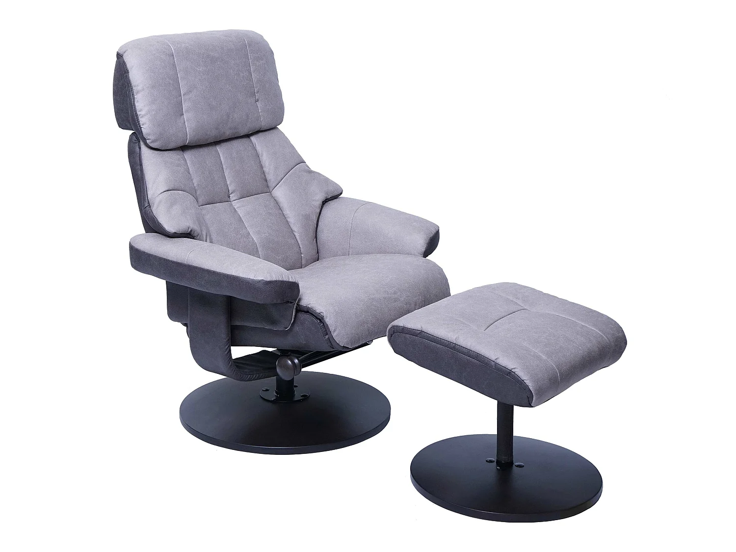 Fauteuil de relaxation MCW-F21,  gris clair