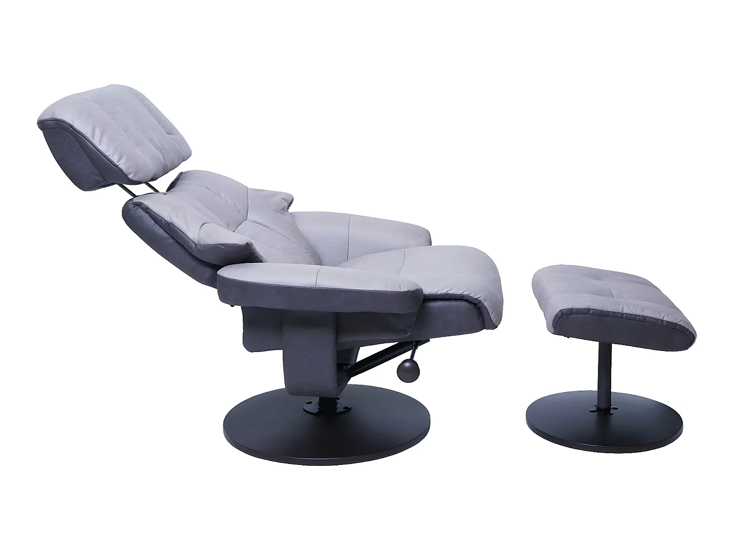Fauteuil de relaxation MCW-F21,  gris clair