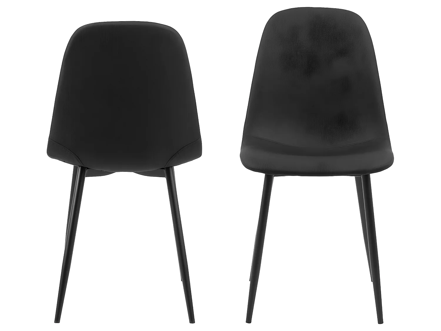 Celia chaise de salle à manger noir.