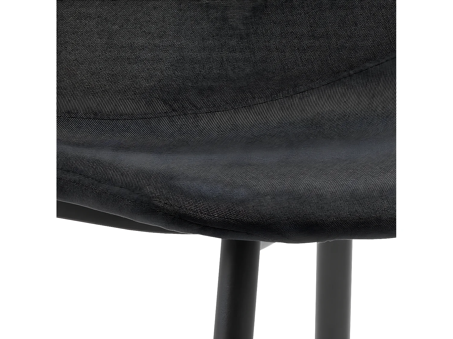 Celia chaise de salle à manger noir.