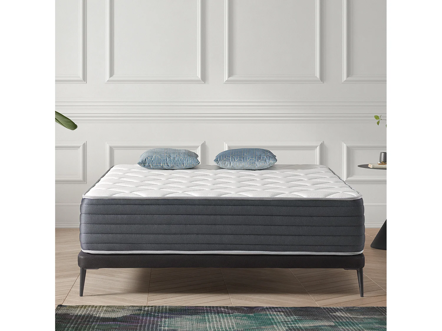 Naturalex - Matelas Aura à ressorts ensachés 160x200 cm - Épais 30 cm - Visco Thermorégulateur - Tissu Premium - Confort - Haute Qualité - Respirabilité optimale