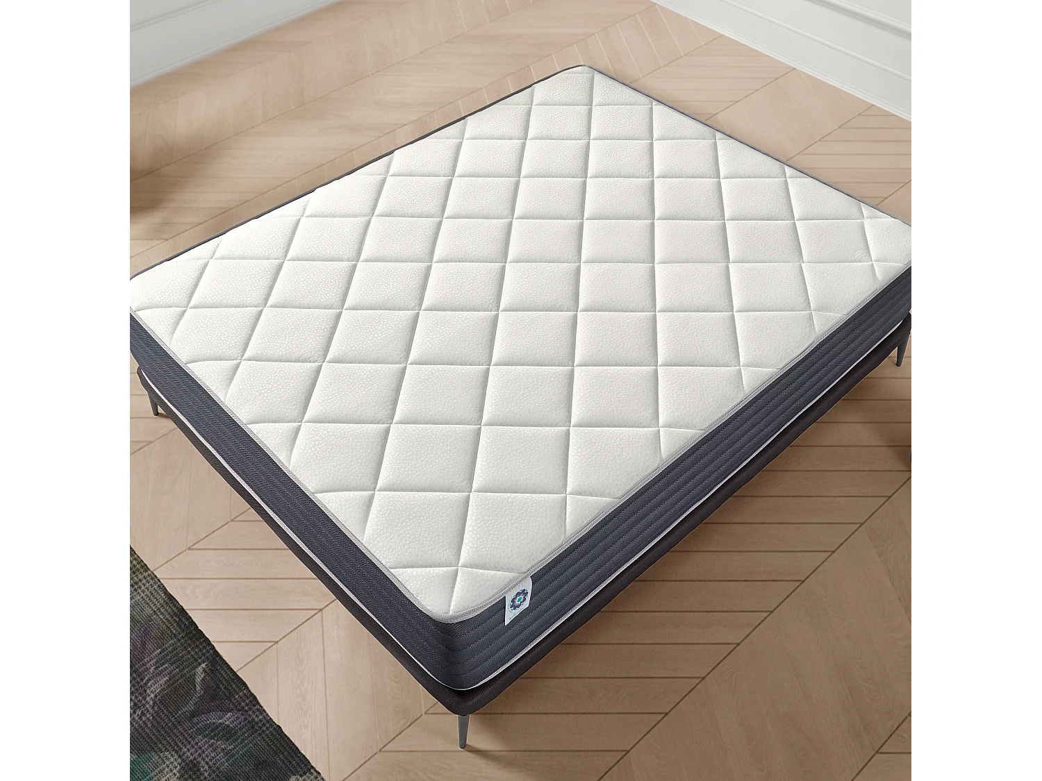 Naturalex - Matelas Aura à ressorts ensachés 160x200 cm - Épais 30 cm - Visco Thermorégulateur - Tissu Premium - Confort - Haute Qualité - Respirabilité optimale